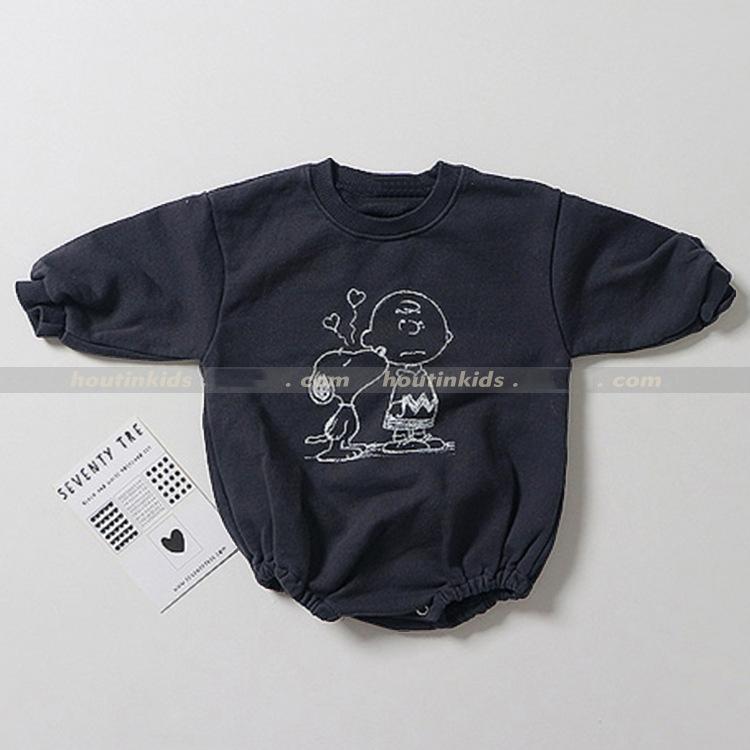 子供服 長袖ロンパース 色違いコーデ ベビー服 春秋冬 女の子 男の子 赤ちゃん 兄弟 可愛い 姉妹 ベビー おしゃれ 70 90cm ギフト 肌着 By カプリコーン 通販 Yahoo ショッピング