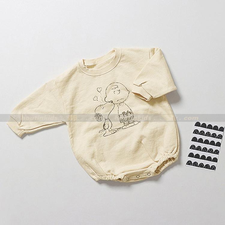 子供服 長袖ロンパース 色違いコーデ ベビー服 春秋冬 女の子 男の子 赤ちゃん 兄弟 可愛い 姉妹 ベビー おしゃれ 70 90cm ギフト 肌着 By カプリコーン 通販 Yahoo ショッピング