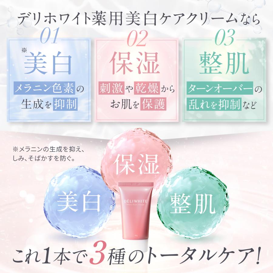 DELIWHITE デリケートゾーン 黒ずみ 美白 ケア クリーム 色素