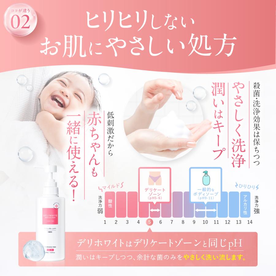 DELIWHITE（デリホワイト） デリケートゾーン 石鹸 かゆみ におい
