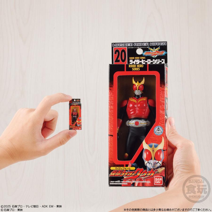 仮面ライダー ソフビパッケージチャーム＆チョコスナック ばら売り