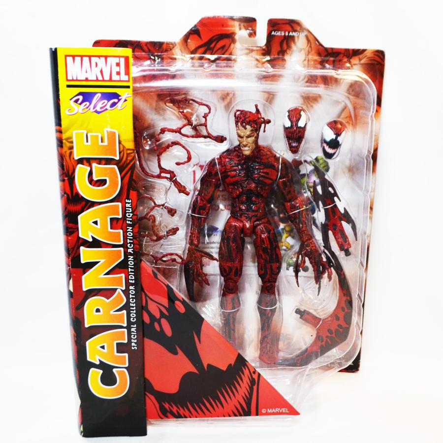 カーネイジ ベノム アクションフィギュア 新品未開封 : とかげのしっぽ