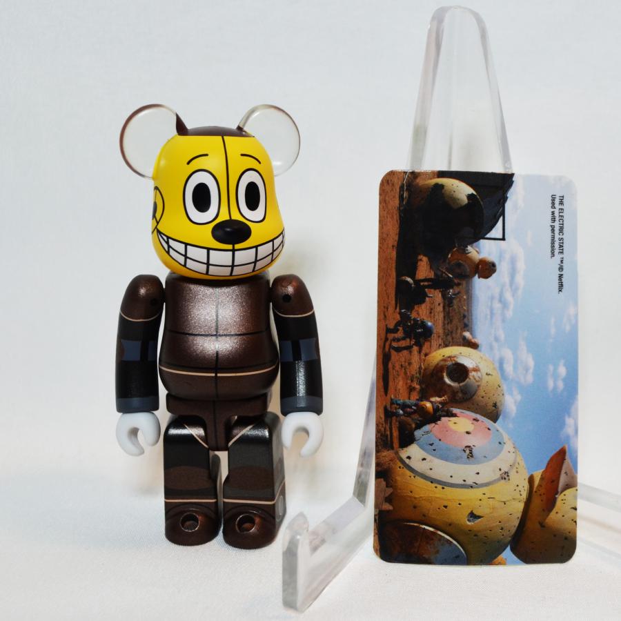 ベアブリック エレクトリックステイツ キッドコスモロボット : とかげ