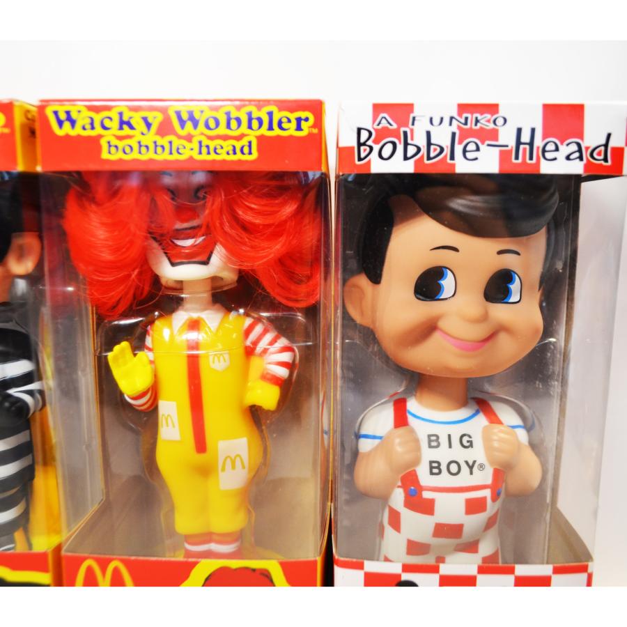 ボブルヘッド　アルフ　ドナルド　ハンバーグラー　ビッグボーイ　新品　バラ売り ボブルヘッド アルフ ドナルド ハンバーグラー ビッグボーイ