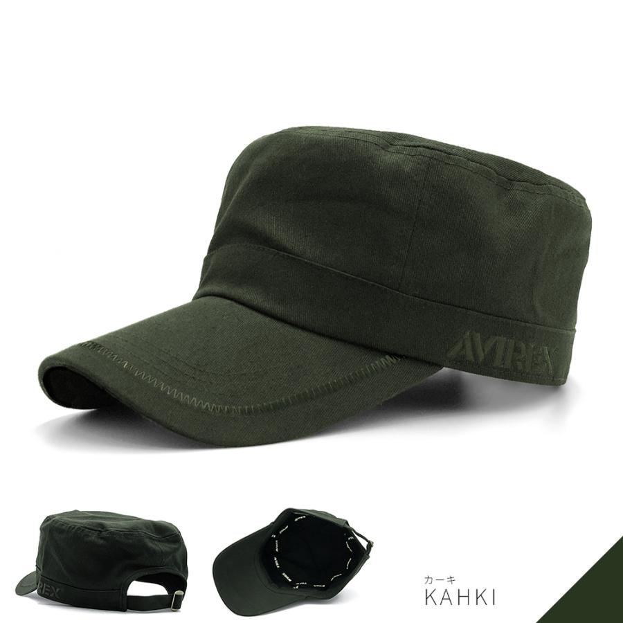 AVIREX（アヴィレックス） ワークキャップ メンズ キャップ 大きい