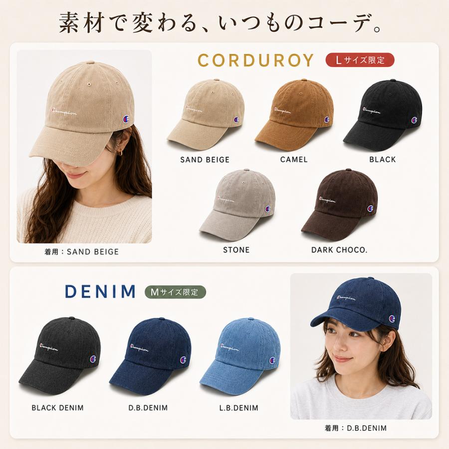 Champion（チャンピオン） キャップ レディース メンズ 帽子 深め