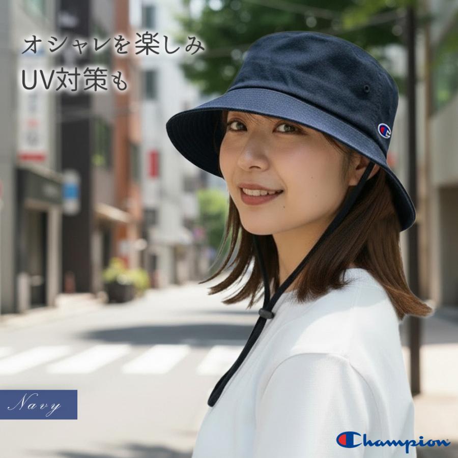 Champion（チャンピオン） 帽子 紫外線カット レディース つば広