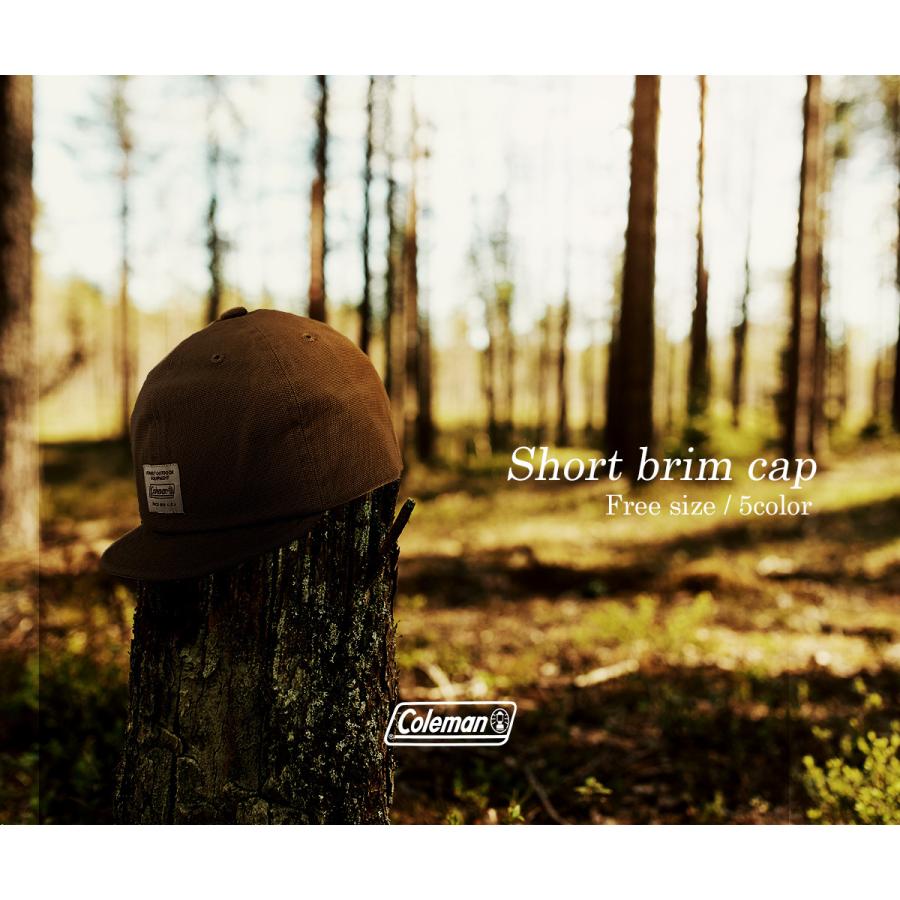 Coleman（コールマン） ボールキャップ 帽子メンズ つば短い帽子 つば