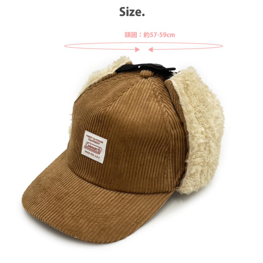 Coleman（コールマン） アビエーターキャップ フライトキャップ メンズ