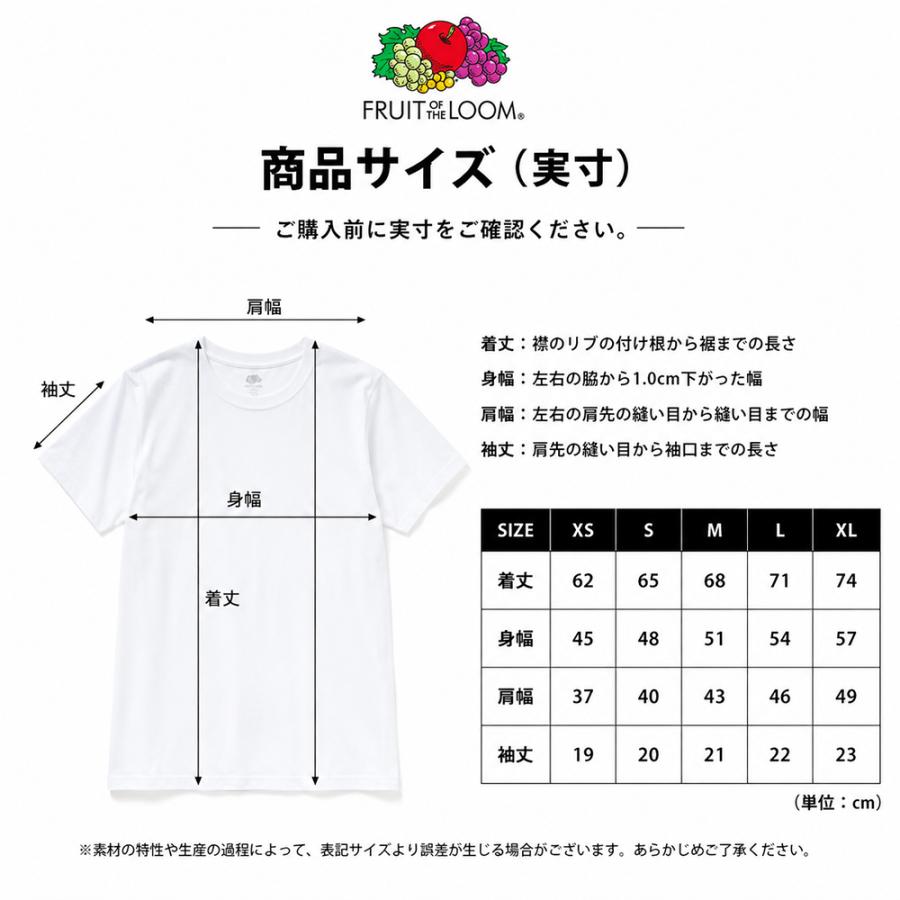 FRUIT OF THE LOOM（フルーツオブザルーム） Tシャツ メンズ 半袖