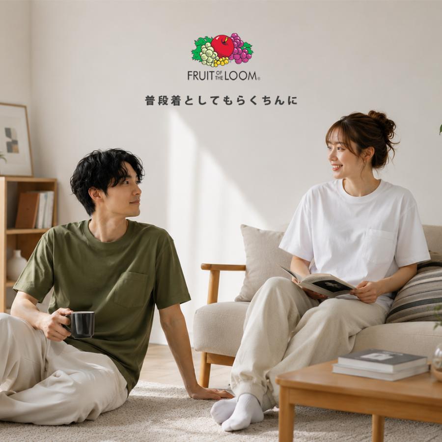 FRUIT OF THE LOOM（フルーツオブザルーム） Tシャツ メンズ 半袖 厚手