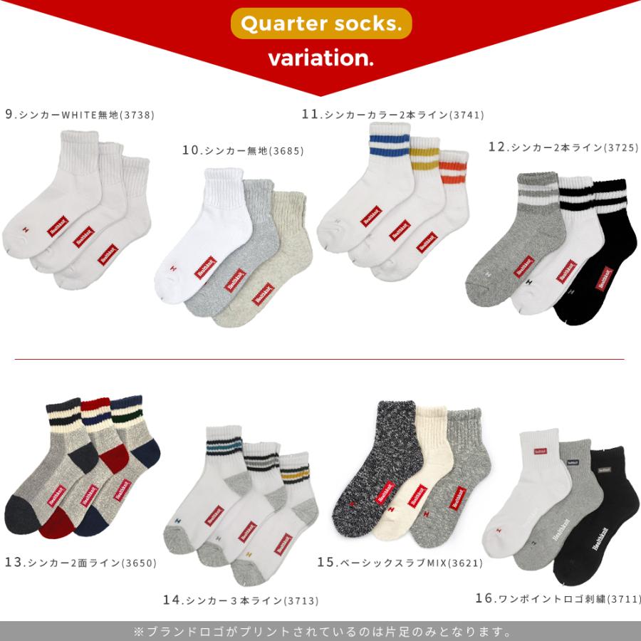 Healthknit（ヘルスニット） 靴下 メンズ ソックス 3Pセット ライン