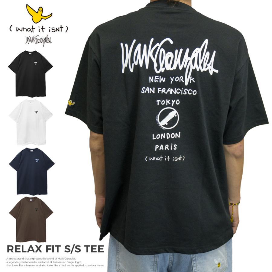 MARKGONZALES  Yシャツ Mark Gonzales/マークゴンザレス MONO-MART別注 オーバーサイズ
