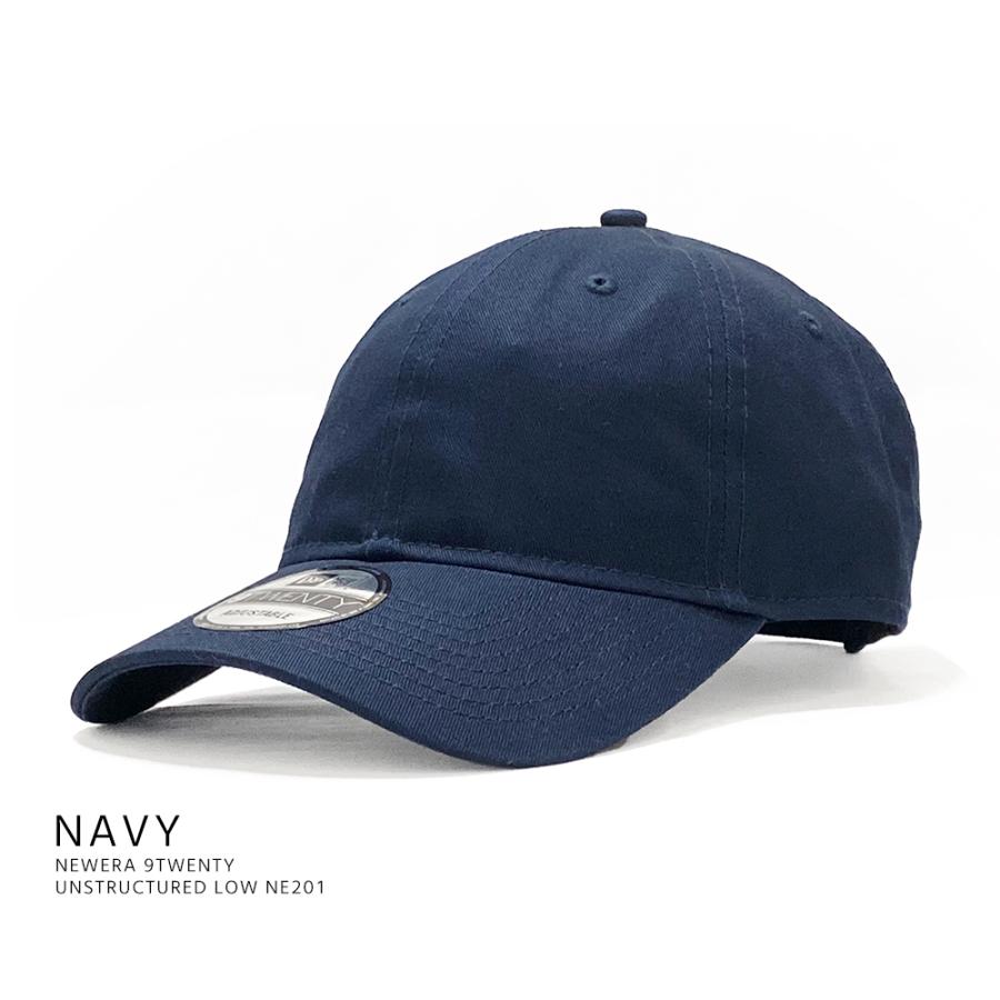 ニューエラ キャップ レディース 女子 メンズ 男子 無地 NEWERA 人気 ローキャップ ブラック 9TWENTY ADJUSTABLE UNSTRUCTURED LOW CAP NE201｜capsule091｜05