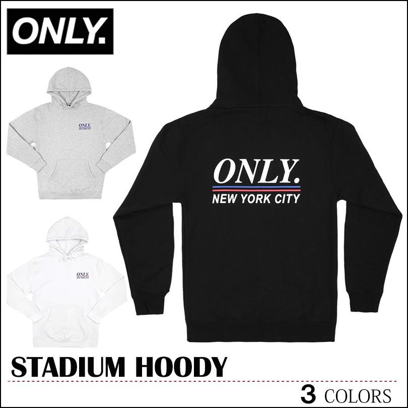 ONLY NY（オンリーニューヨーク） パーカー ブラック ONLY NEW YORK 