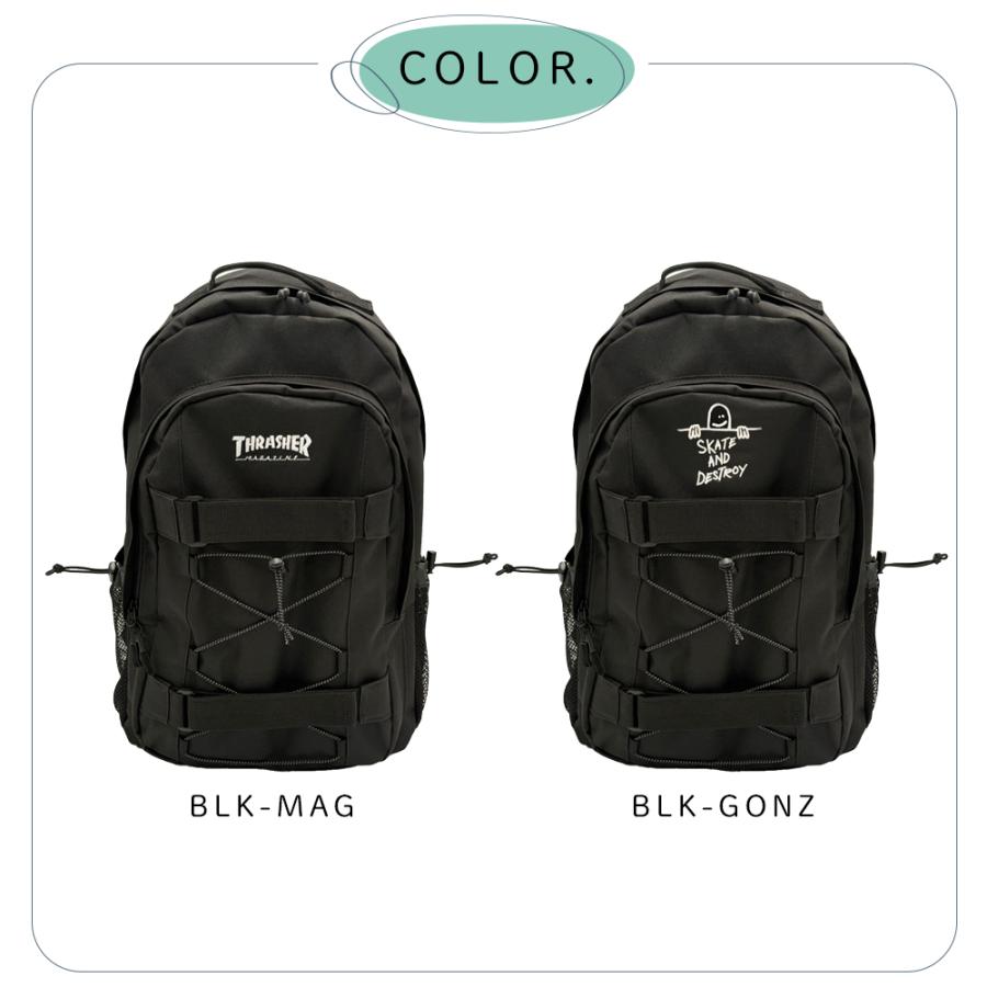 リュック 通学 大容量 30L THRASHER 特典つき スラッシャー メンズ レディース 通勤 バックパック 丈夫 撥水 おしゃれ ブランド thrasher318-THCA-303 | THRASHER | 08