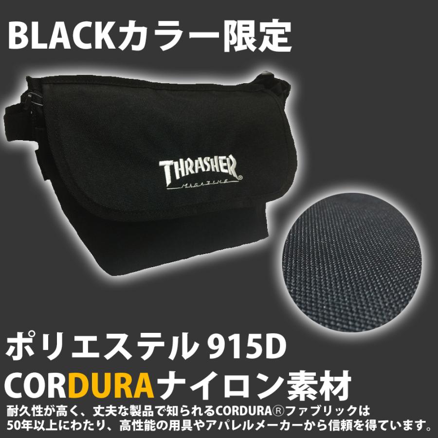 ショルダーバッグ メンズ スラッシャー THRASHER ポーチ ショルダー 肩掛け お出かけ ウエストポーチ ウエストバッグ メッセンジャーバッグ ミニバッグ ブランド | THRASHER | 08
