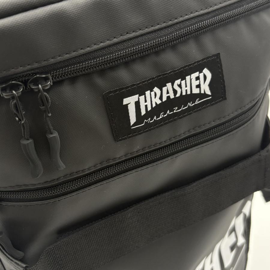 リュック 通学 大容量 37L THRASHER 特典つき スラッシャー 撥水 タフ 通勤 メンズ レディース 黒 男子 女子 丈夫 おしゃれ ブランド thrasher317-TH-Q | THRASHER | 18