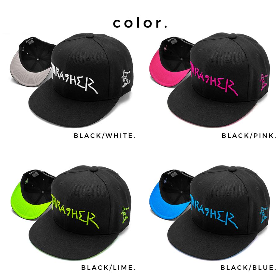 THRASHER スラッシャー ベースボールキャップ メンズ レディース THRASHER スラッシャー ベースボールキャップ メンズ レディース