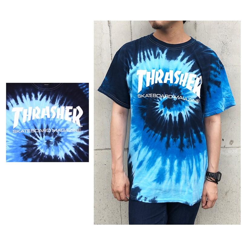 vintage thrasher Tシャツ レアカラー スラッシャー THRASHER Tシャツ スラッシャー メンズ レディース タイダイ