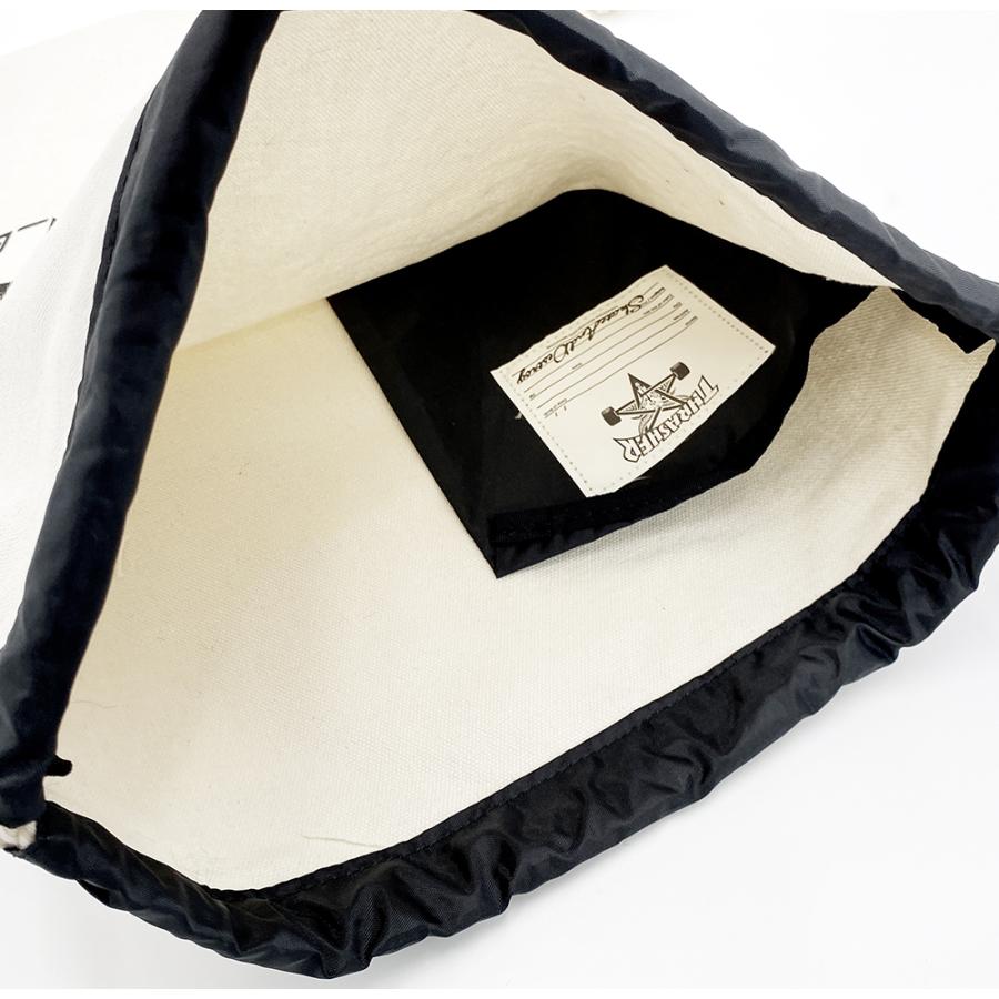 THRASHER スラッシャー ランドリーバッグ リュック メンズ レディース バッグ 旅行 ブラック MAG LOGO マグロゴ SKATE GOAT スケートゴート コーデュラ THC100 | THRASHER | 02