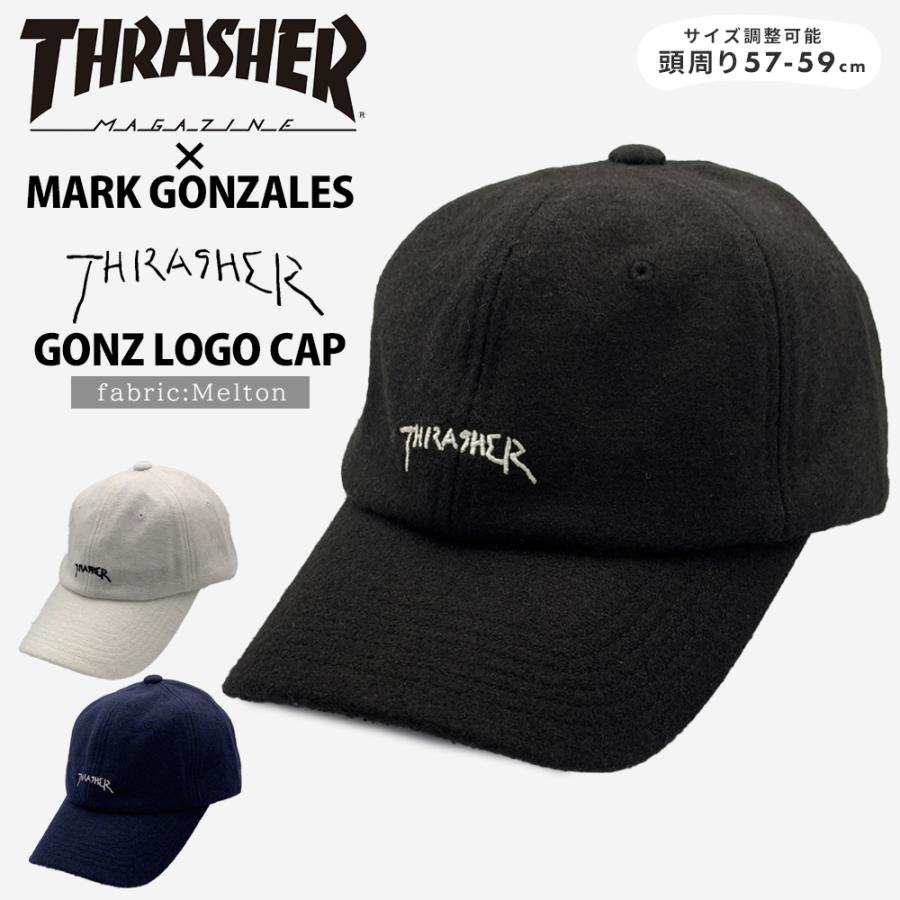 Supreme キャップ　THRASHER キャップ　訳あり THRASHER キャップ スラッシャー メンズ レディース メルトン