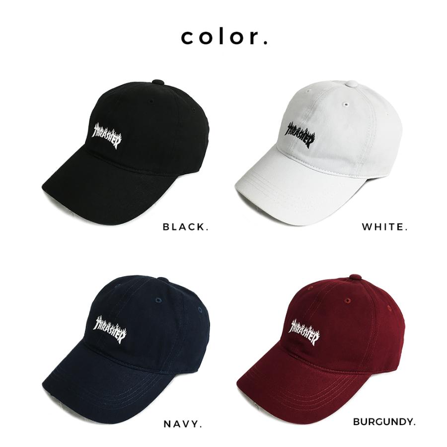 THRASHER キャップ スラッシャー FLAME cap 帽子 フレームロゴ