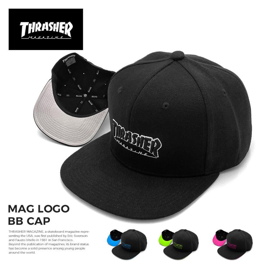 THRASHER キャップ スラッシャー メンズ レディースベースボール THRASHER キャップ スラッシャー メンズ レディースベースボール