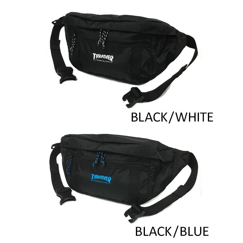 ポーチ メンズ スラッシャー ウエストバッグ THRASHER メッセンジャーバッグ ショルダーバッグ ポーチ L ボディバッグ 斜めがけ レディース | THRASHER | 01