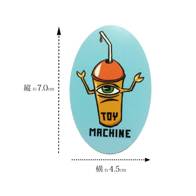 ゆうパケット送料180円】 トイマシーン ステッカー TOY MACHINE シール