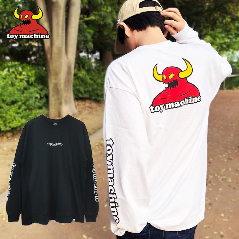 ゆうパケット送料無料 トイマシーン ロンt Toymachine Toy Machine Tシャツ Monster L S Tee ブラック ホワイト トップス メンズ レディース Toymachine036 Ctm19lt01 52 Capsule 通販 Yahoo ショッピング