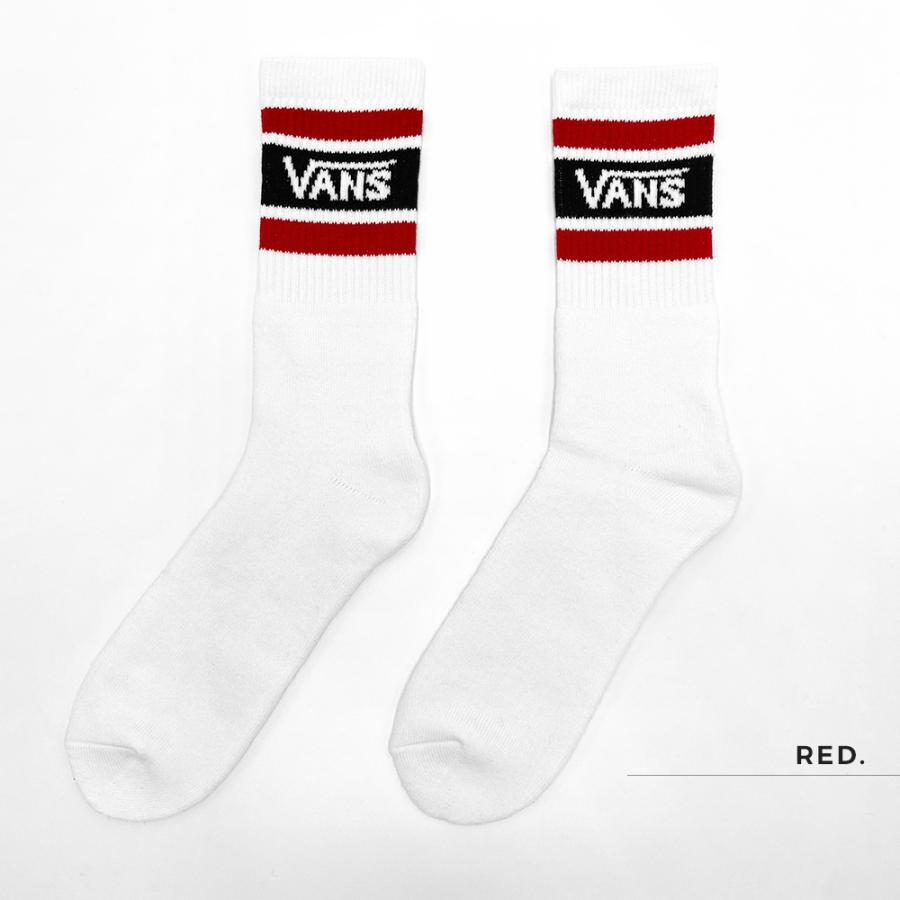輝い Vans ソックス バンズ 靴下 ゆうパケット送料無料 ホワイト Border Socks College ボーダー ロゴ スケート スケーター メンズ レディース クルー ハイソックス Whitesforracialequity Org