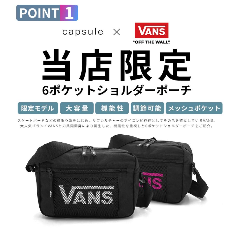 VANS（ヴァンズ） ポーチ メンズ バンズ ショルダーバッグ ボディ