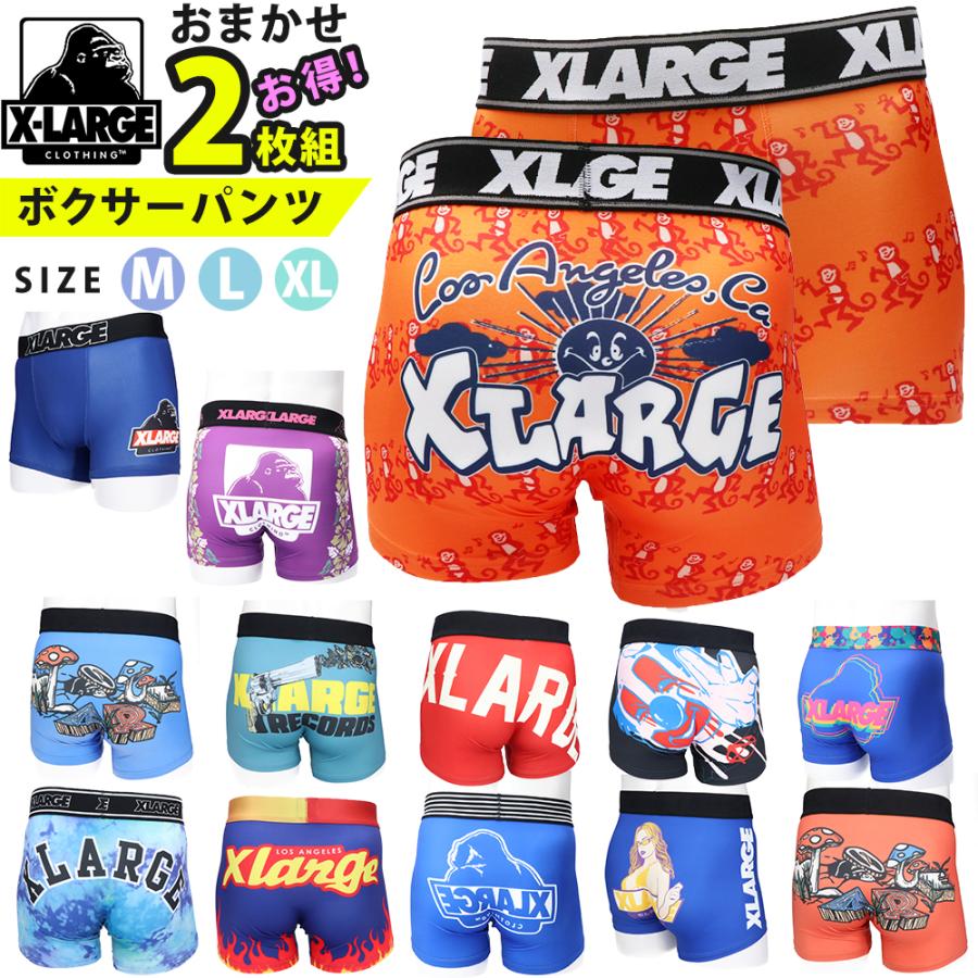 XLARGE（エクストラ ラージ） ボクサーパンツ メンズ XLARGE 2枚組