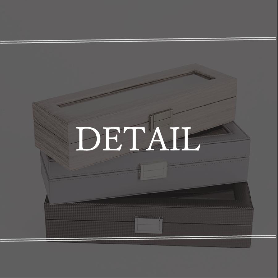 腕時計ケース 6本用 木目調 腕時計 時計ケース 時計 高級 収納 保管 レザー 時計 革 メンズ クラシック |  | 06