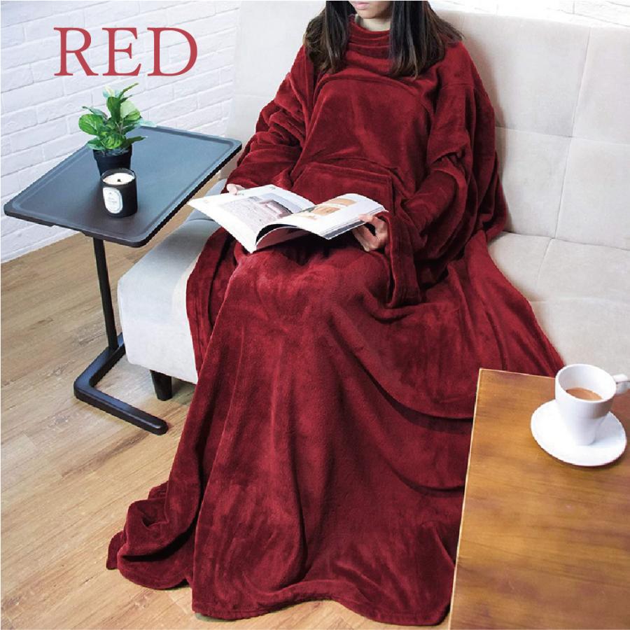 着る毛布 ルームウェア ブランケット 冬グッツ 洗える 布団_ 冬用グッツ ロング丈 無地 フランネル 部屋着 レディース 冷え性 母の日 |  | 14
