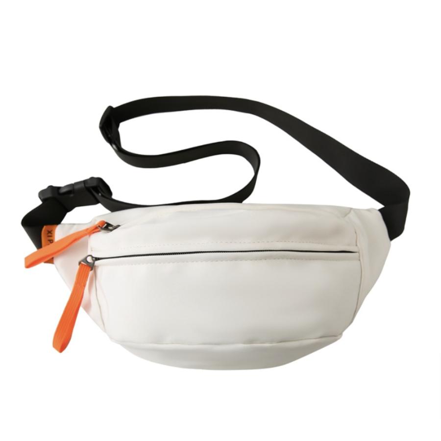 ボディバッグ ウエストポーチ レディース メンズ 軽量 ショルダーバッグ 斜めがけ 肩掛け 韓国 無地 |  | 02