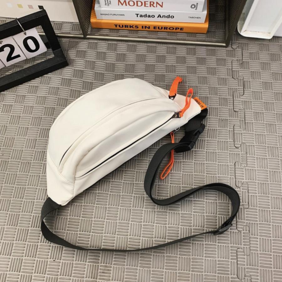 ボディバッグ ウエストポーチ レディース メンズ 軽量 ショルダーバッグ 斜めがけ 肩掛け 韓国 無地 |  | 08