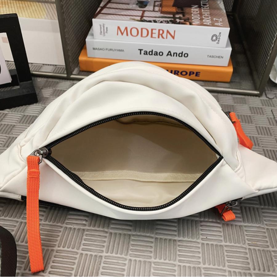 ボディバッグ ウエストポーチ レディース メンズ 軽量 ショルダーバッグ 斜めがけ 肩掛け 韓国 無地 |  | 09