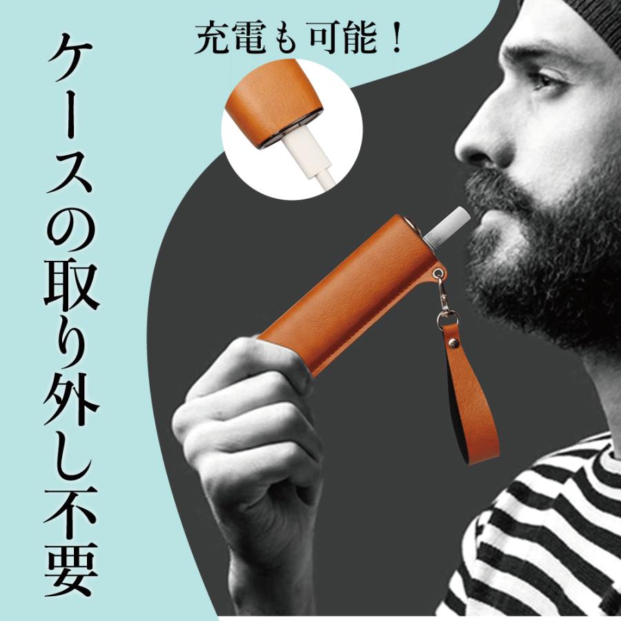 イルマワン IQOS ケース アイコス イルマ ヒートスティック ケース付き ILUMA ONE ケース レザー カバー タバコ シガー 母の日 父の日 |  | 05