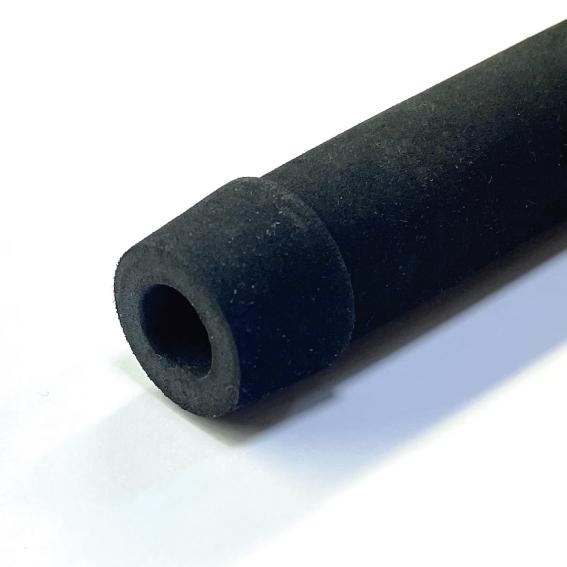 ロッドパーツ＞ フロントグリップ 全長180mm 外径22mm 内径10mm 硬質