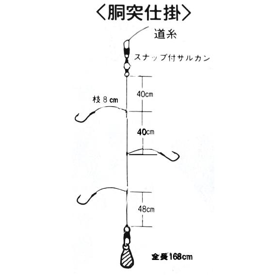 もりげんメバル針８号胴付仕掛け3本針仕掛け２枚入り30枚で もりげんメバル針8号胴付仕掛け3本針仕掛け2枚入り30枚で 【公式通販】