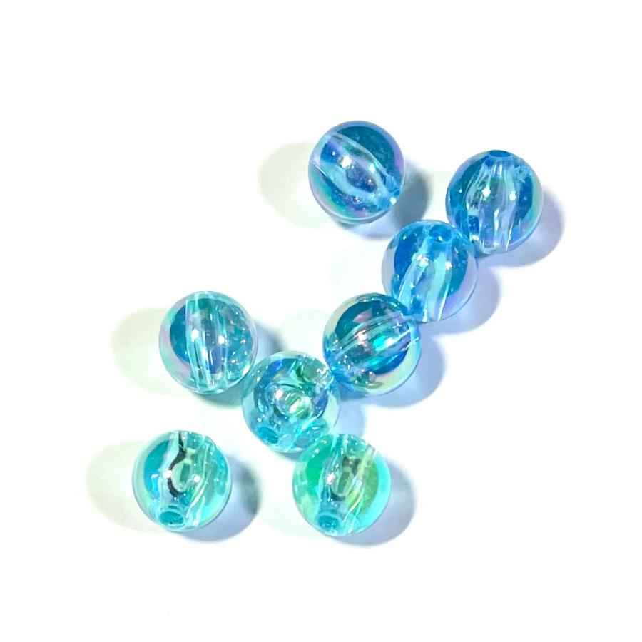 ラウンドビーズ 8mm ブルー 8個入り : キャプテンAクラフト - 通販 
