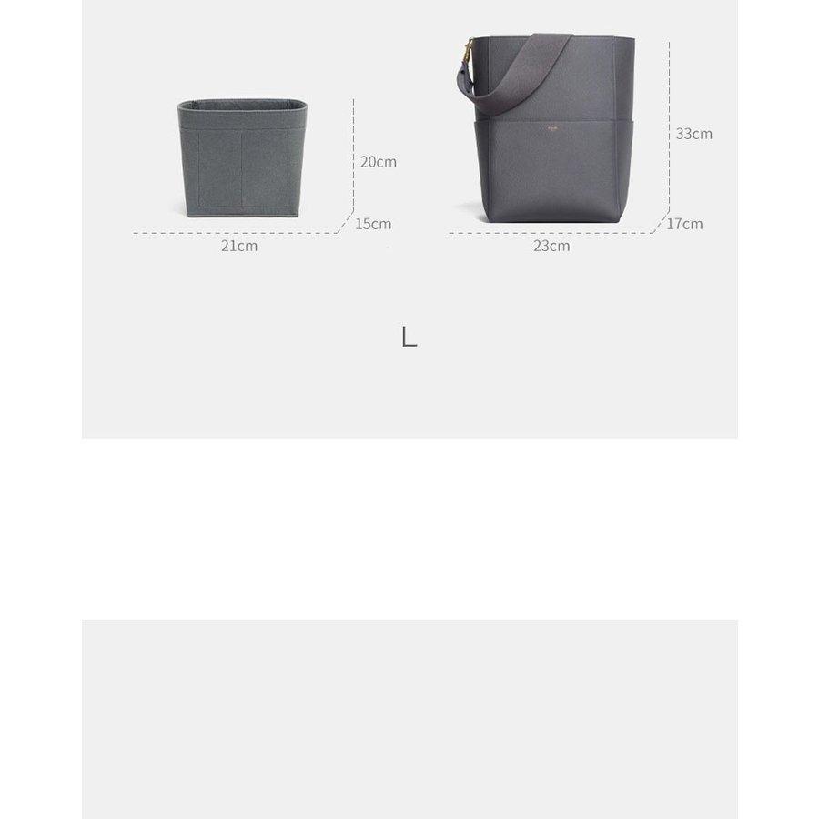 セリーヌ バッグインバッグ celine sangle bucket インナー