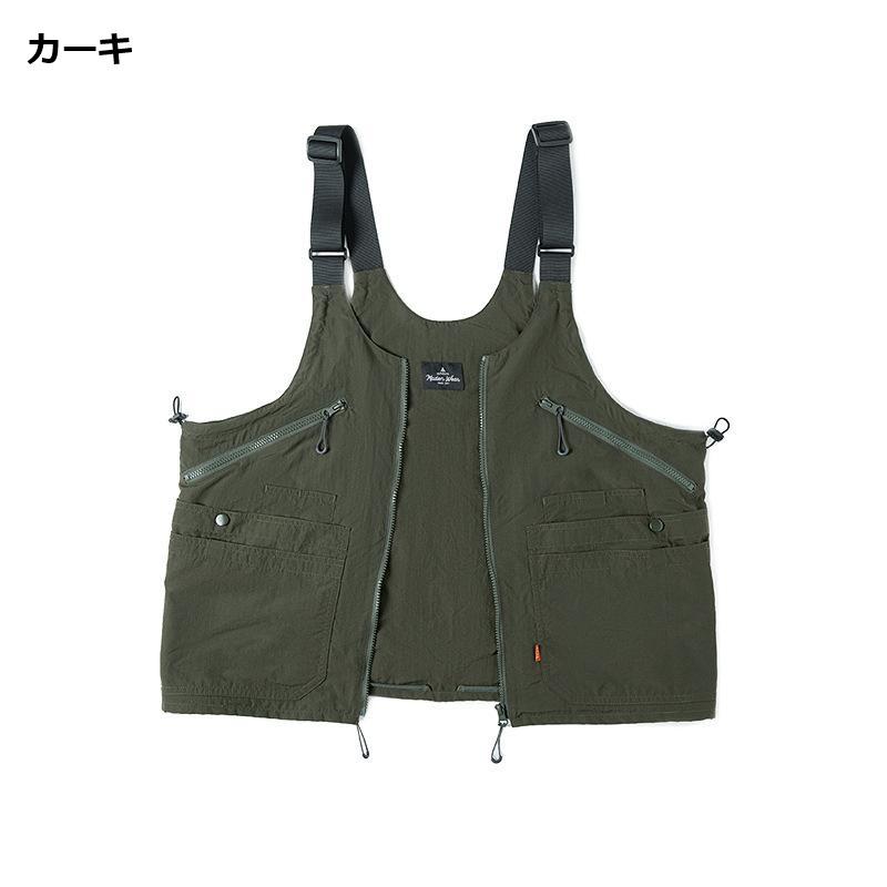 オシャレさん必見◆着るバッグ◆★2WAY タクティカル ベスト＆バッグ ブラック オシャレさん必見◇着るバッグ◇☆2WAY タクティカル ベスト＆バッグ
