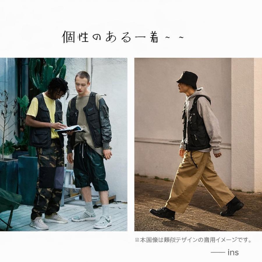 タクティカルベスト メンズ 2WAY バッグ 変形 手ぶら 大容量 多収納