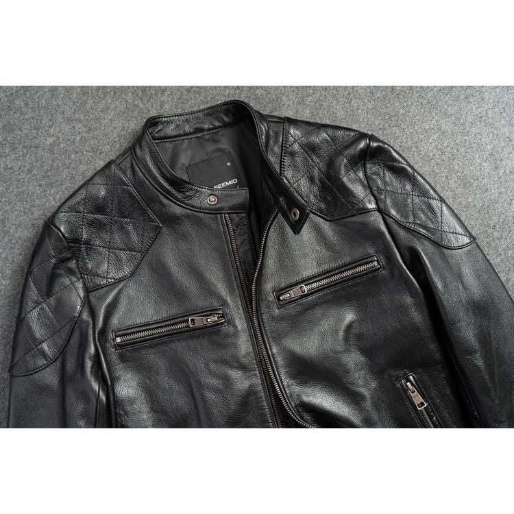 ビンテージ超！防寒防風本革ブルゾン