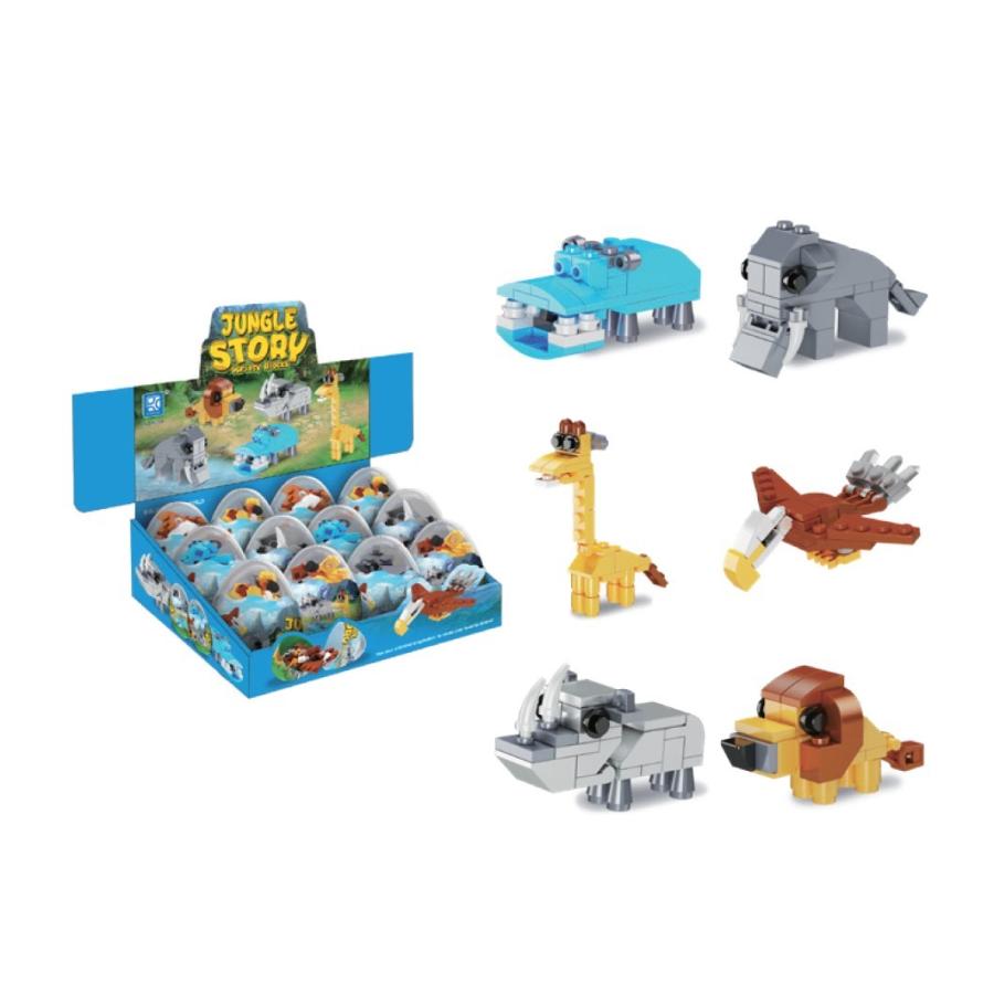 Ha ジャングルブロックエッグ Boxjungle Story 組み立て 動物ブロック キャプテン 通販 Yahoo ショッピング