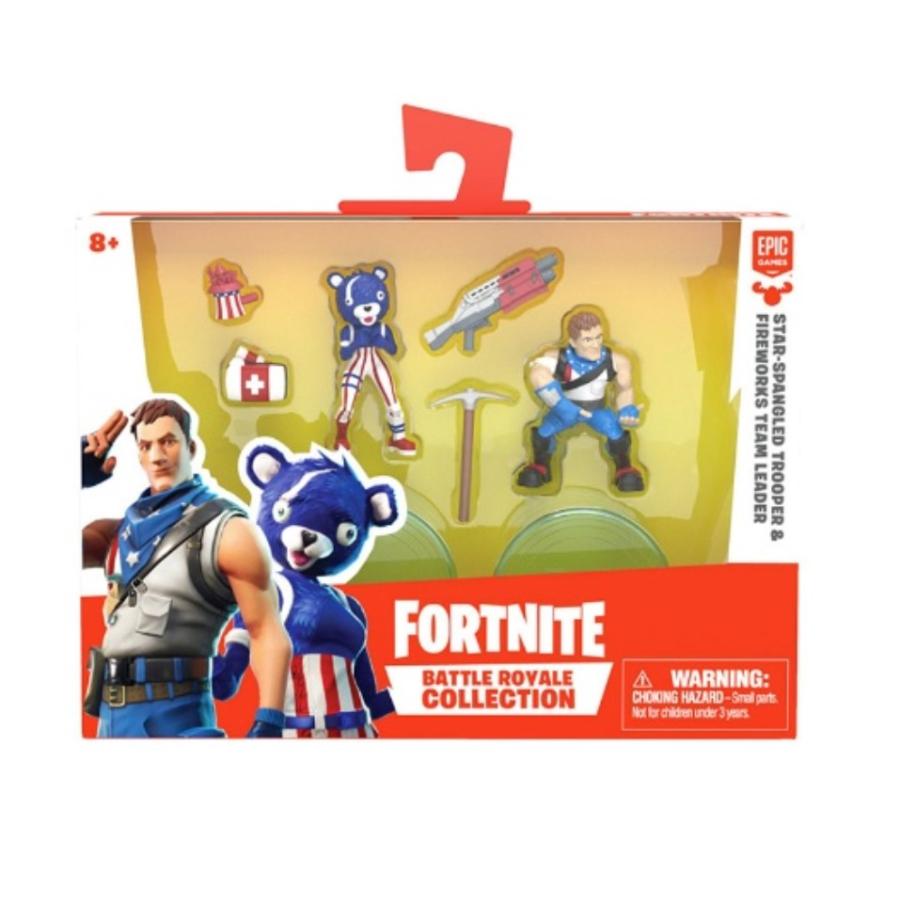 フォートナイト コレクションミニフィギュア 2体セット 013 スタースパングルトルーパー 自由のクマちゃん キャプテン 通販 Yahoo ショッピング