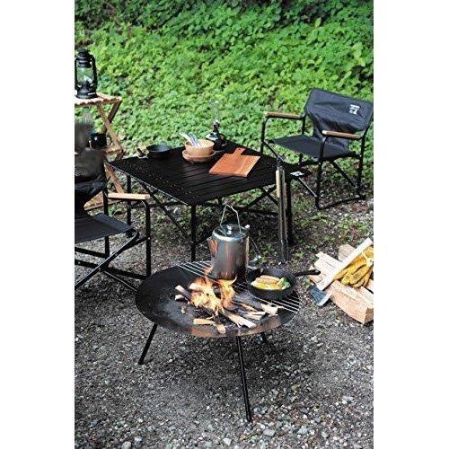 キャプテンスタッグ 焚火台 バーベキューコンロ ラウンド ファイアベース ゴトク 収納バッグ付き ブラック Ug 49 キャプテンスタッグストア 通販 Yahoo ショッピング